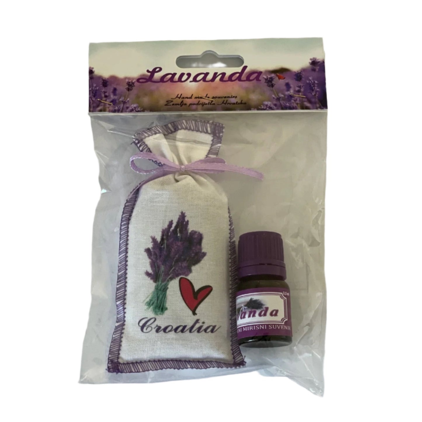 Lavanda vrečica + eterično ulje