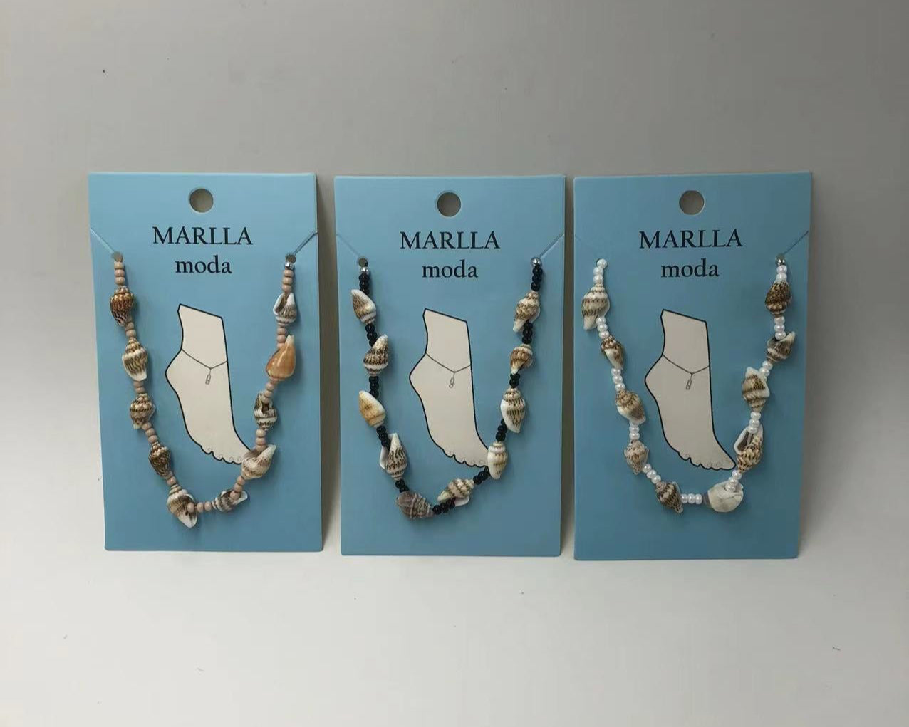 Nanožnice sa školjkicama