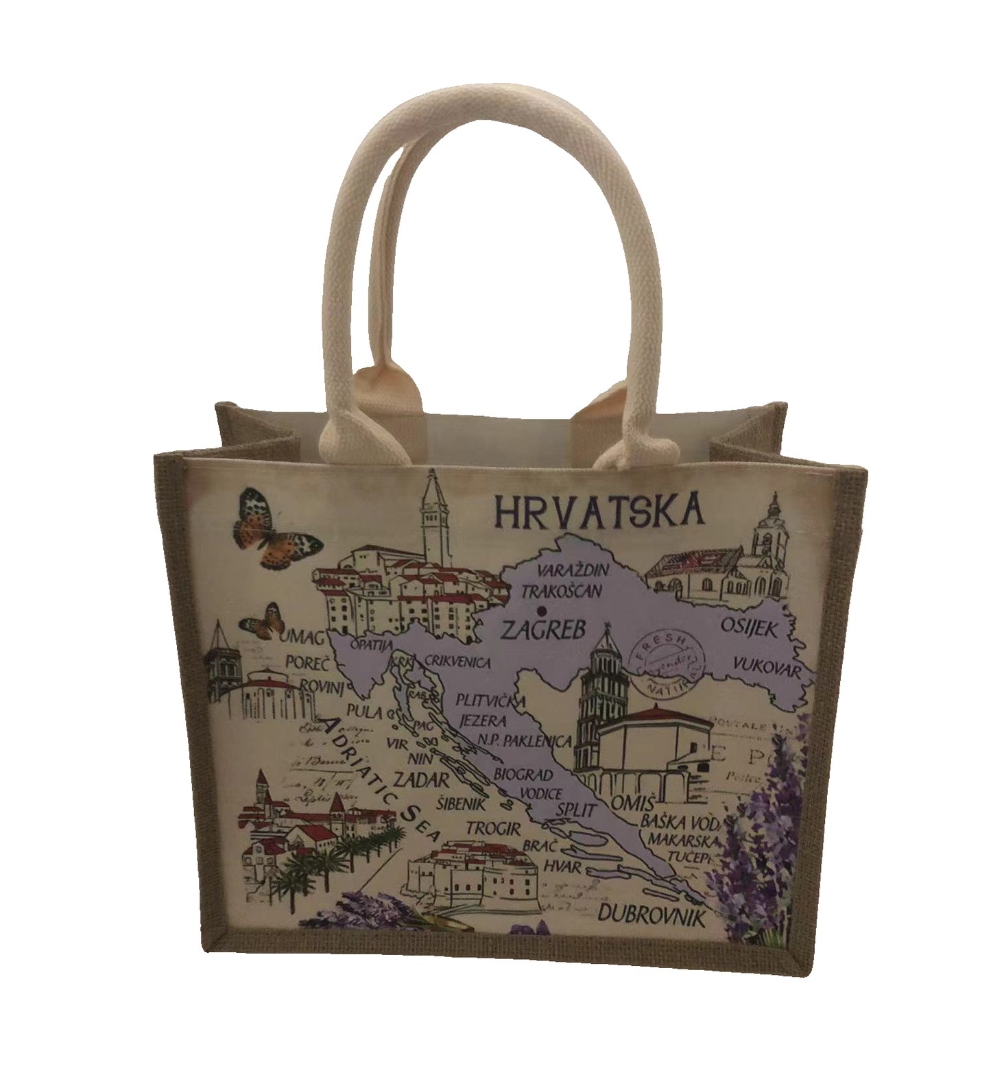Tote bag Croatia