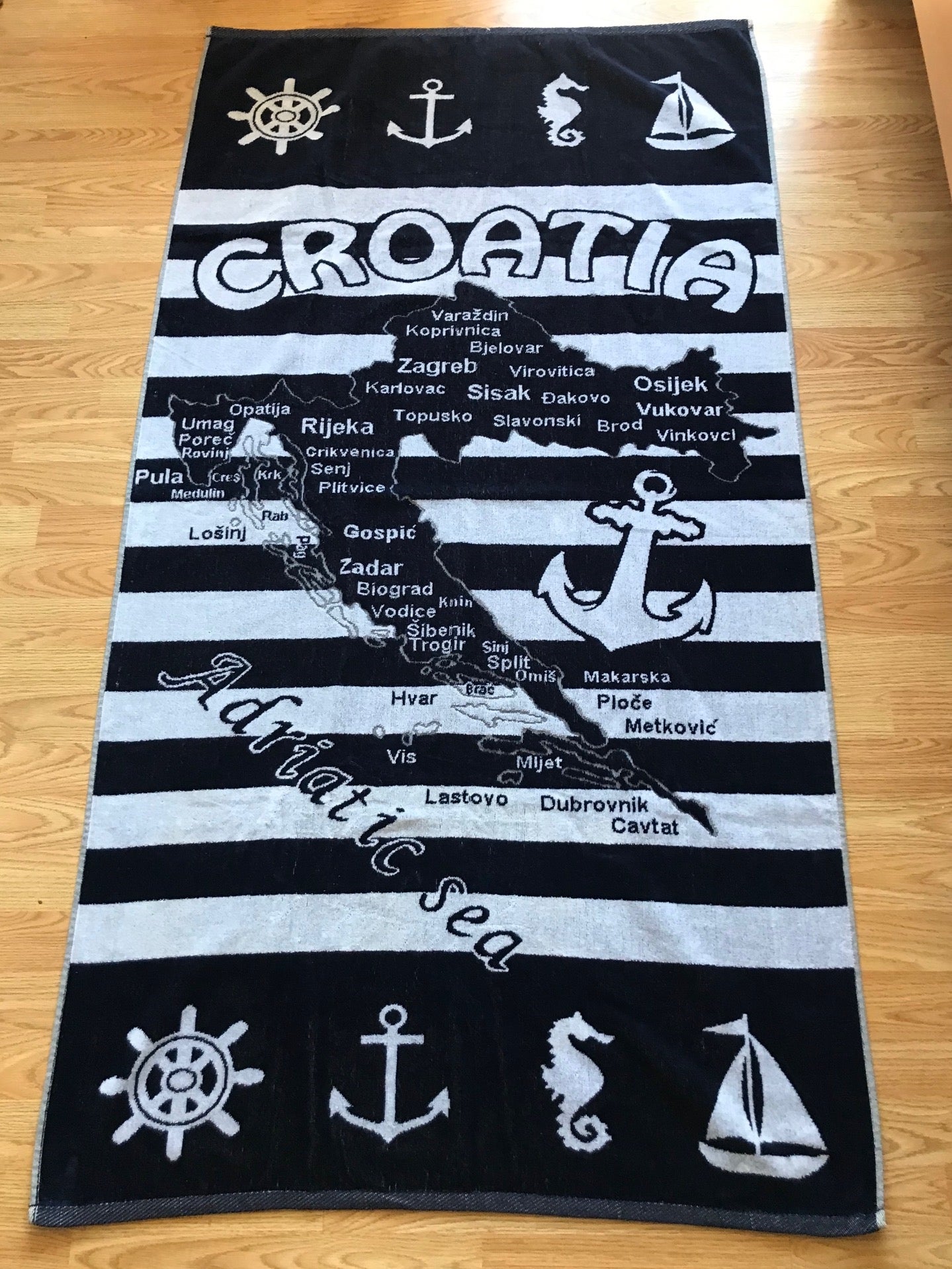 Veliki ručnik za plažu 88x165CM