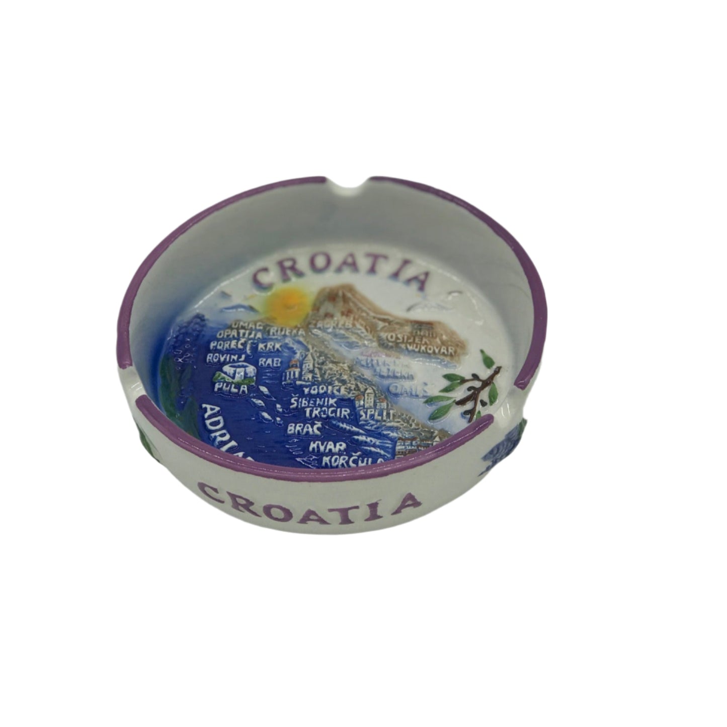 Keramička pepeljara Croatia