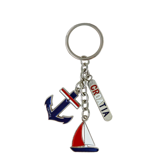 Metalni privjesak CROATIA