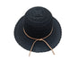 Crni ženski šešir - čipka