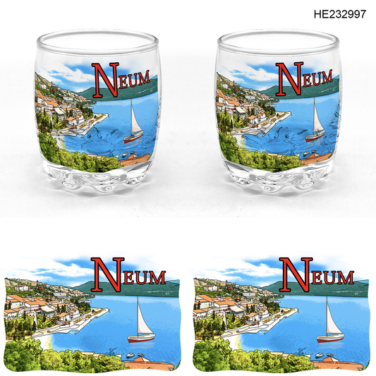NEUM staklena čašica