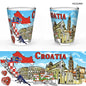 Staklena čašica Croatia