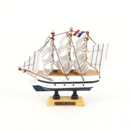 Drveni brod 16CM