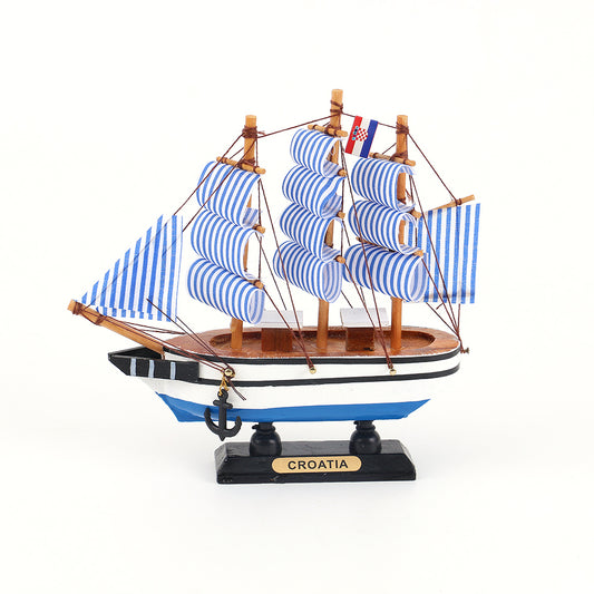 Drveni brod 16CM
