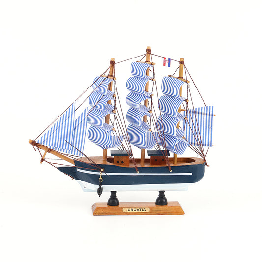 Drveni brod 24CM