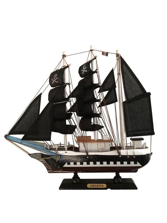 Drveni brod 34CM