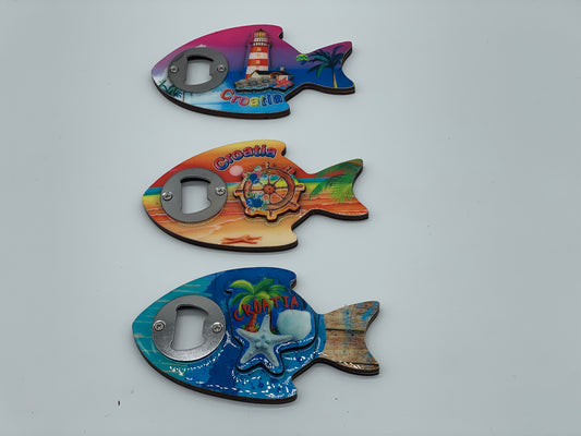 3D magnet otvarač Croatia