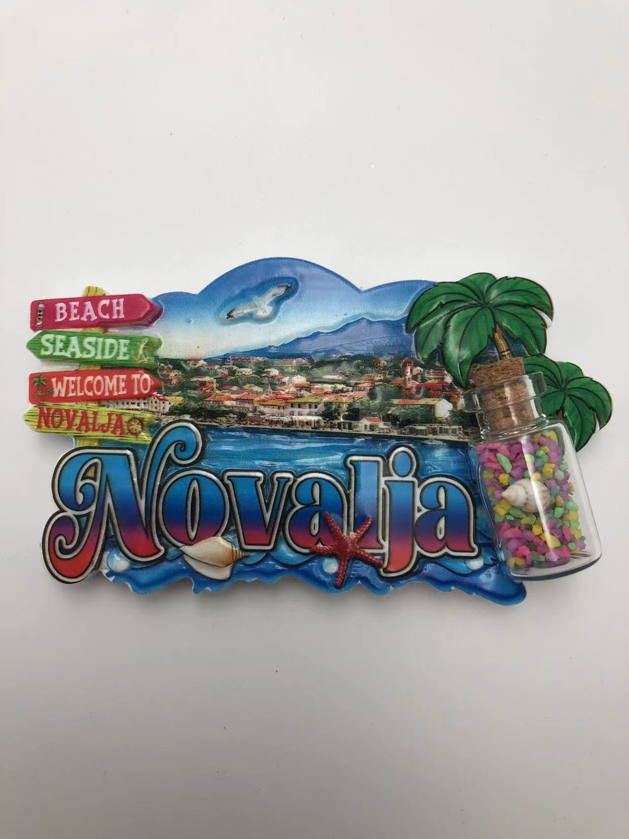 magnet Novalja bočica