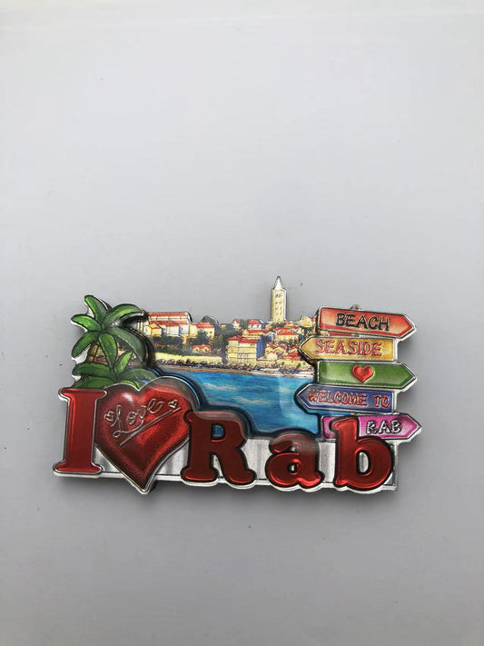 magnet metalni Rab