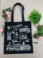 Cotton tote bag Croatia
