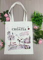 Cotton tote bag Croatia