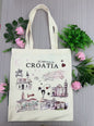 Cotton tote bag Croatia