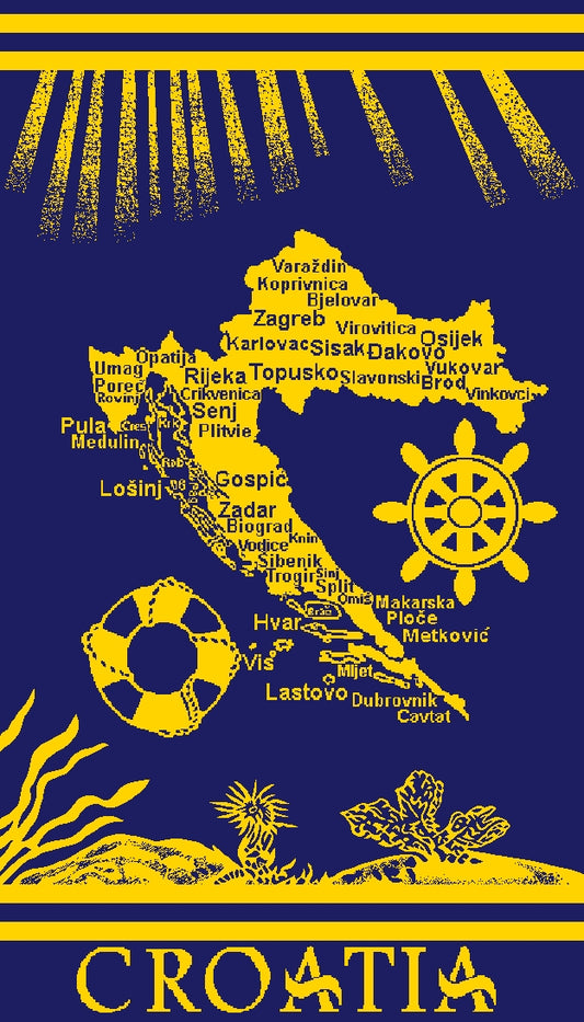 Veliki ručnik za plažu 88x165CM