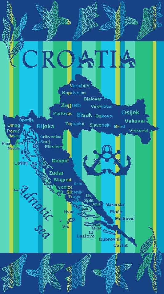 Veliki ručnik za plažu 88x165CM