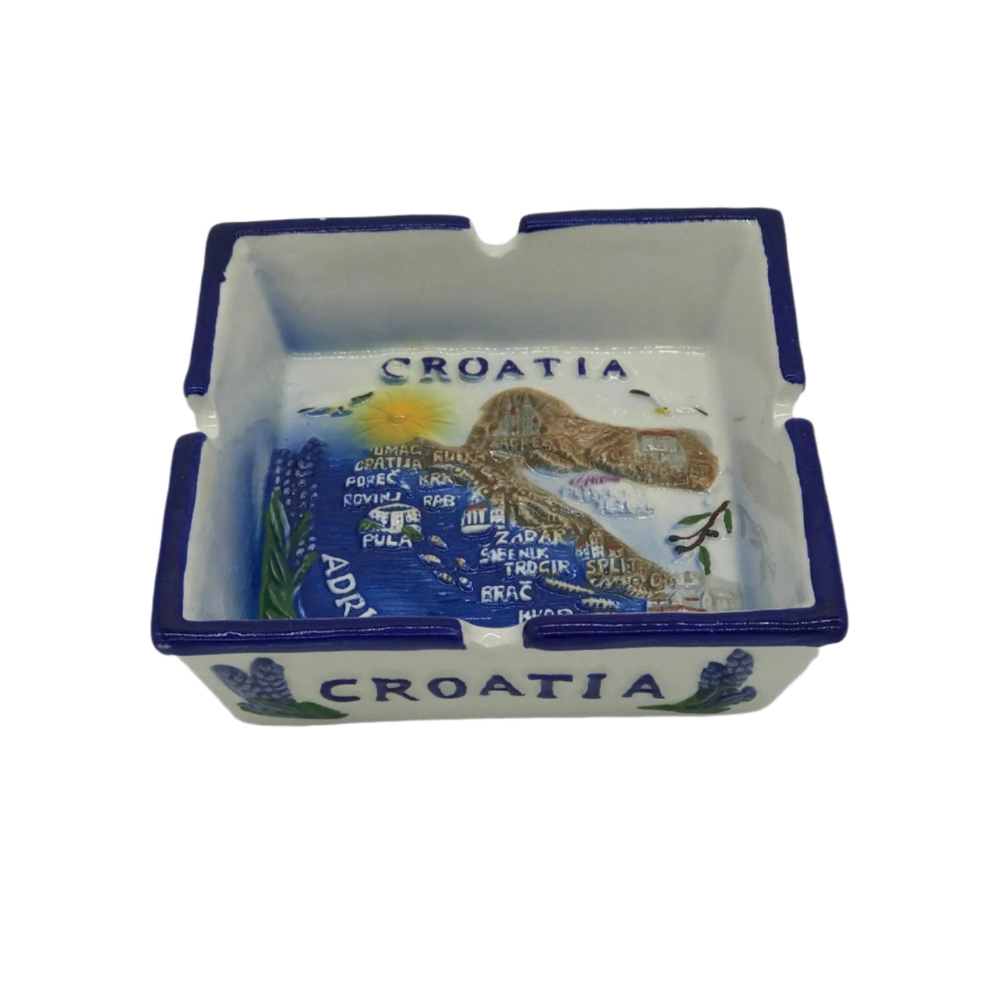 Keramička pepeljara Croatia