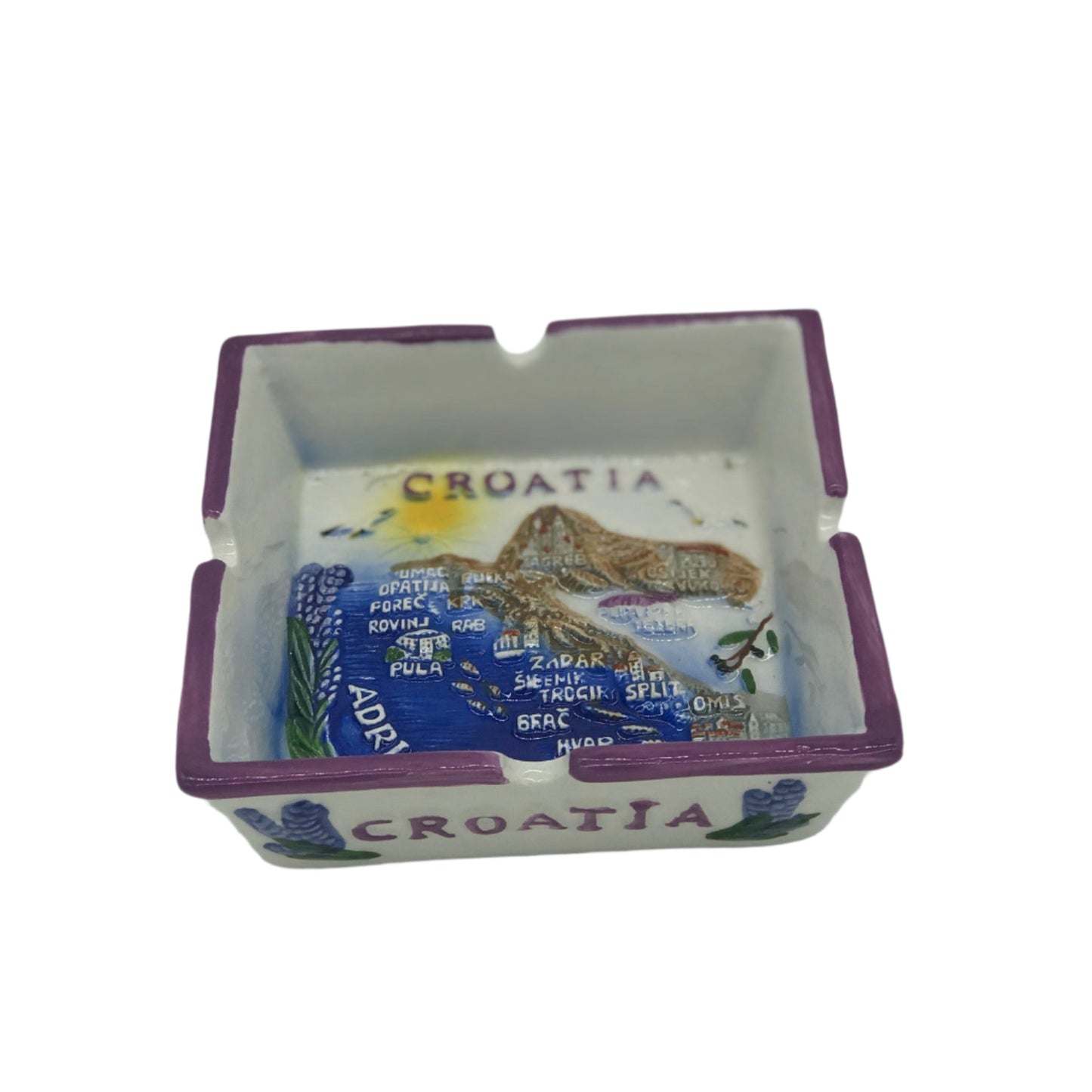 Keramička pepeljara Croatia