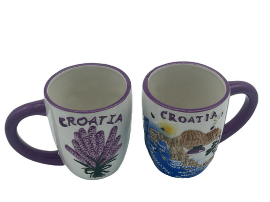 Keramička šalica Croatia