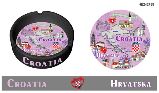 Keramička pepeljara Croatia
