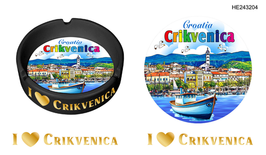CRIKVENICA keramička pepeljara